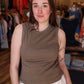 MIOU MUSE SLEEVELESS COTTON TOP