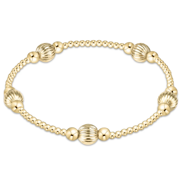 PURPOSE DIGNITY 6MM GOLD BRACELET