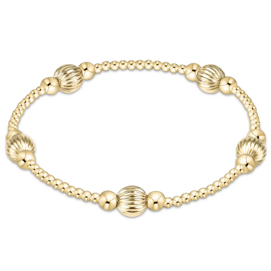 PURPOSE DIGNITY 6MM GOLD BRACELET