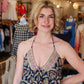 FREE PEOPLE “SORRENTO STROLL” PRINTED MAXI DRESS