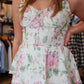 LUCY PARIS “GUINEVERE” TIERED FLORAL DRESS