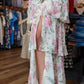 LUCY PARIS “GUINEVERE” TIERED FLORAL DRESS