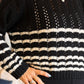 ELYZA KNIT STRIPE SWEATER