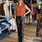 Faux Leather Wide Leg Pant