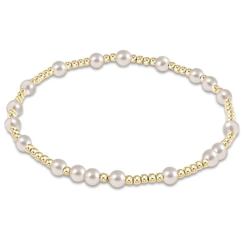 EGIRL HOPE UNWRITTEN PEARL 4MM BRACELET