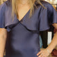 ASTR “JAMIE” CAPE SLEEVE MAXI DRESS