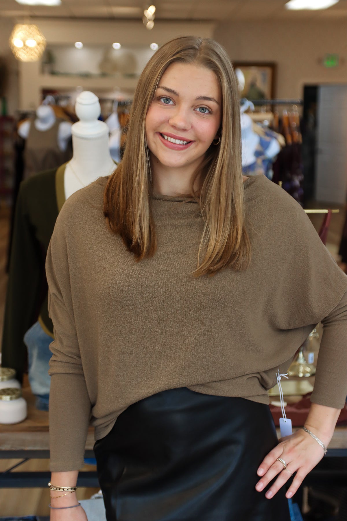 SIX FIFTY "THE ANYWHERE" LONG SLEEVE TOP