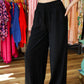 Wide Leg Linen Pant