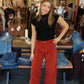 MOLLY BRACKEN SHORT SLEEVE MOCK NECK RUCHED SWEATER