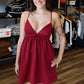 BRIT TIE BACK MINI DRESS