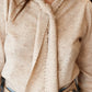 OVALIA TIE NECK SWEATER