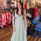 MEET ME IN SANTORINI “HELIOS HARVEST” MAXI DRESS