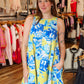 FATE “STACY” FLORAL SHIFT MINI DRESS