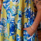 FATE “STACY” FLORAL SHIFT MINI DRESS