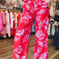 CURRENT AIR LONG WIDE ELASTICATED WAIST PANTS
