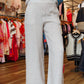 SUZY D “SULTAN” WIDE LEG LINEN PANTS