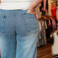 FATE “LINDSEY” HIGH WAIST WIDE LEG JEAN