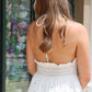ELAN EMBROIDERED HALTER MAXI DRESS