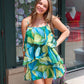 LOST & WANDER “NEROLI WAVE” MINI DRESS