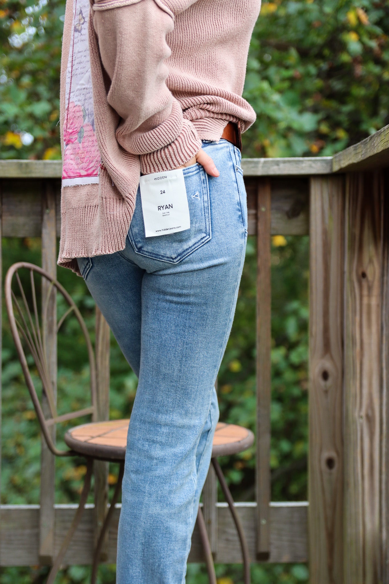 33" INSEAM LOW RISE RYAN BOOTCUT