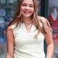 DEAR JOHN “JANAE” SLEEVELESS KNIT TOP