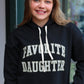 THE CROPPED COLLEGIATE HOODIE