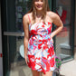LUCY PARIS “SAMANTHA” MINI WRAP DRESS