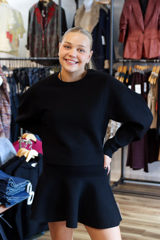 ROSINA FINE RIB SWEATER