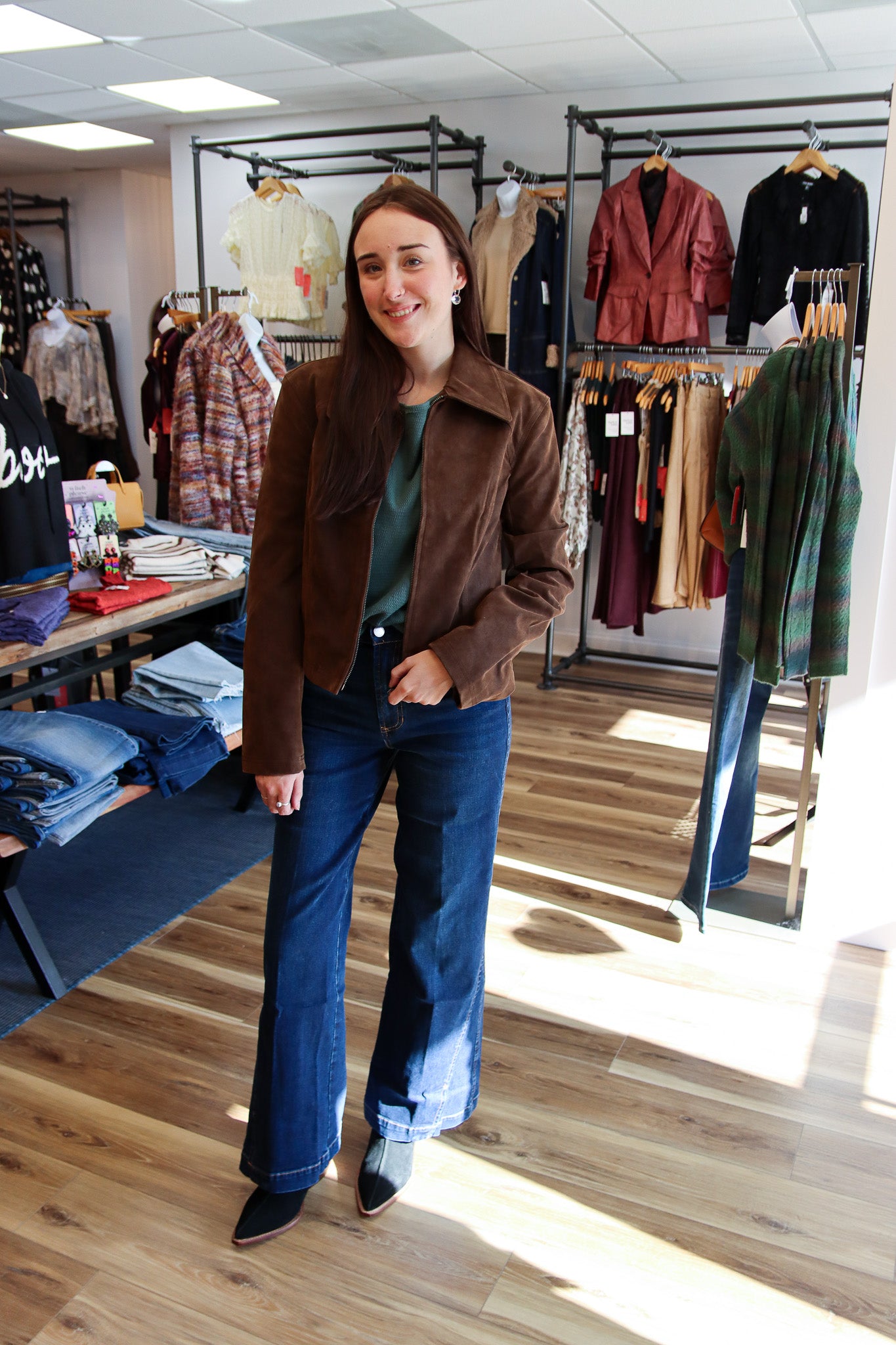 RIVER VEGAN LEATHER JACKET