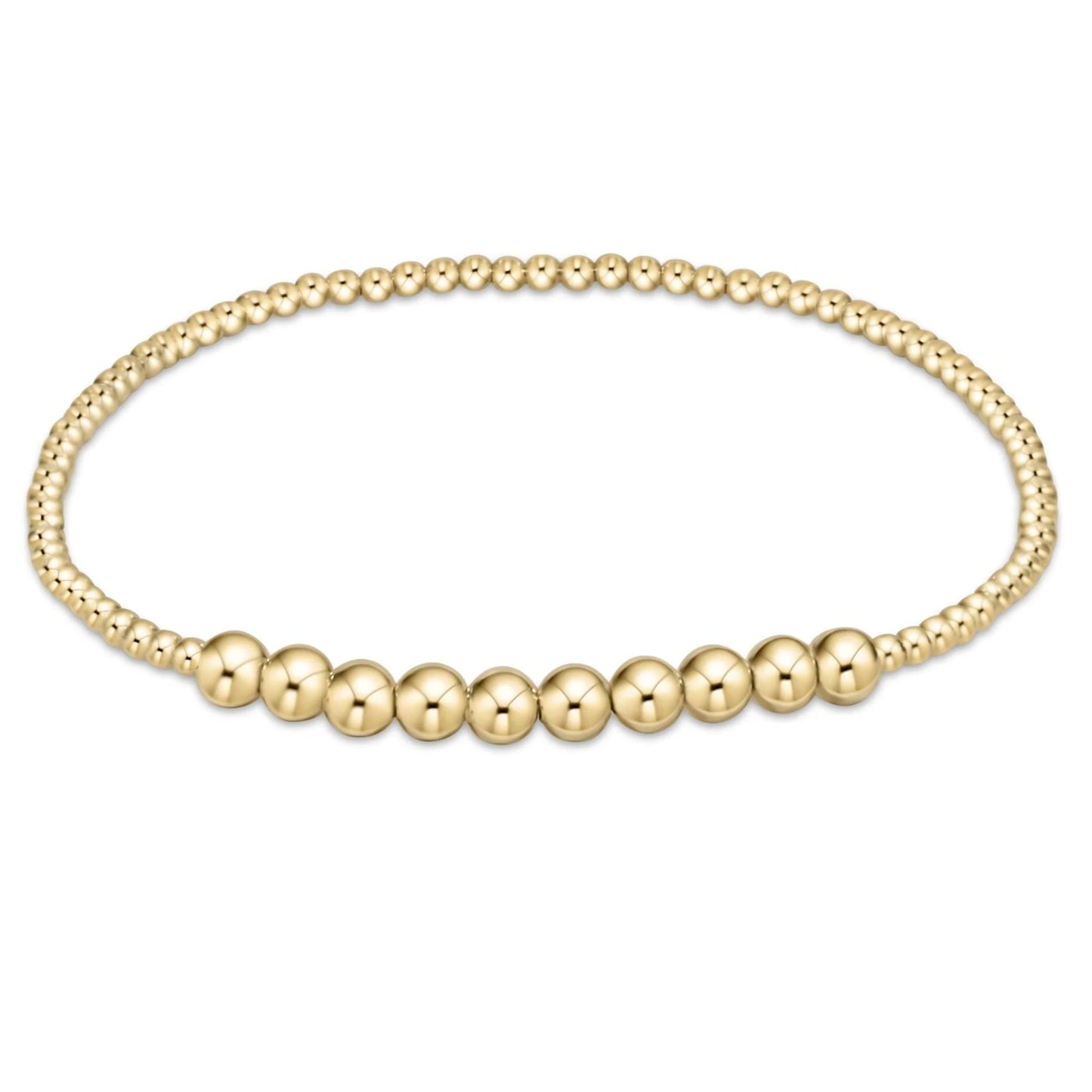 CLASSIC BLISS 2MM / 4MM GOLD BRACELET