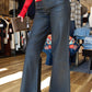 Fiona Wax Coated Denim Jeans