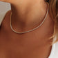 17" CHOKER CLASSIC GOLD 4MM BEAD