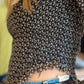 DOTTIE KNIT TOP- PRINTED