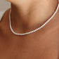 17" CHOKER CLASSIC PEARL 4MM BEAD