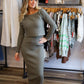 GABI SWEATER TOP & DRESS SET