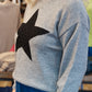 MYRA WHIPSTITCH STAR CREWNECK