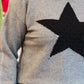 MYRA WHIPSTITCH STAR CREWNECK