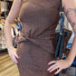 RIANA FRONT TWIST MAXI DRESS