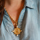 GOLD COIN NECKLACE
