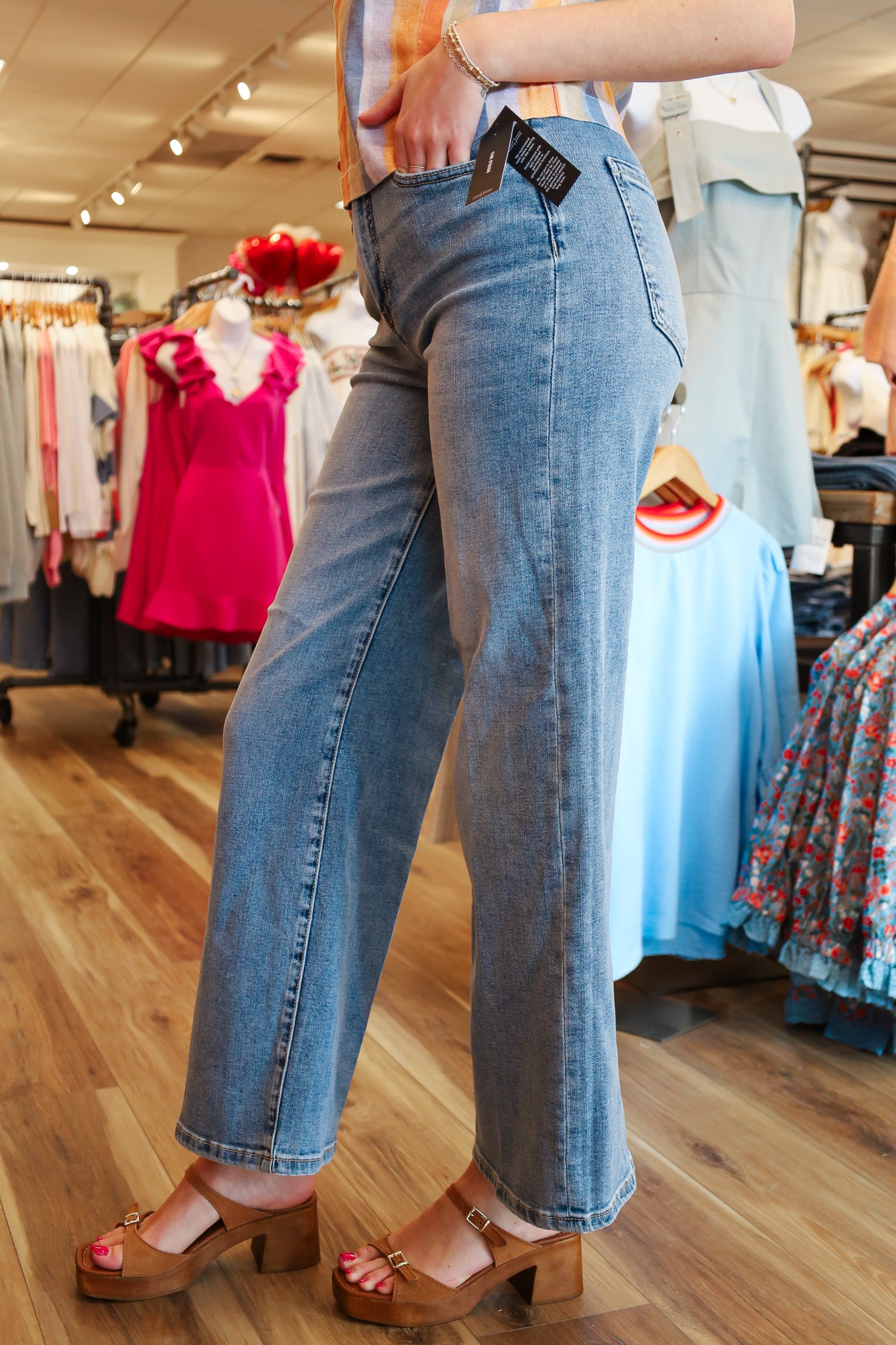 STRIDE HIGH RISE WIDE LEG