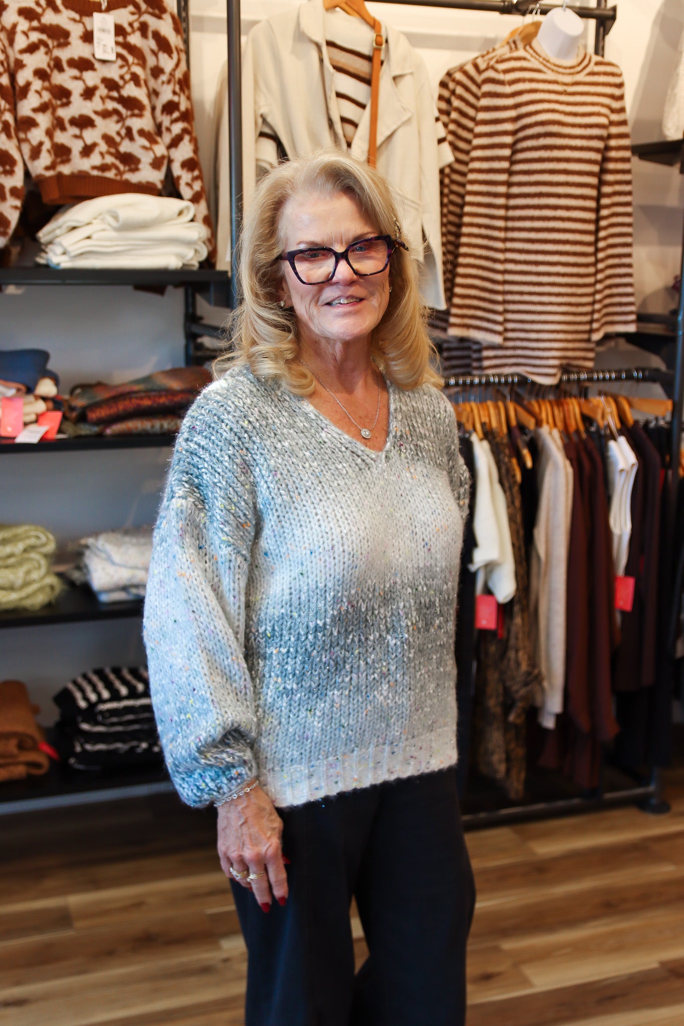 APRICOT TINSEL & FLECK VNK FISHERMN JUMP