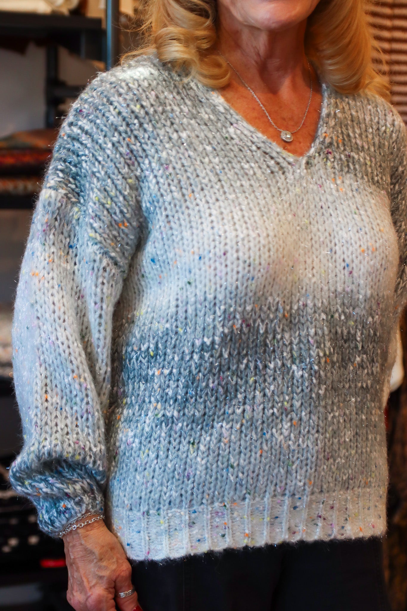 APRICOT TINSEL & FLECK VNK FISHERMN JUMP