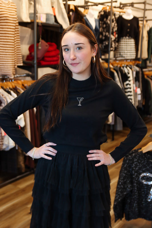 MARTINI SPARKLE SWEATER