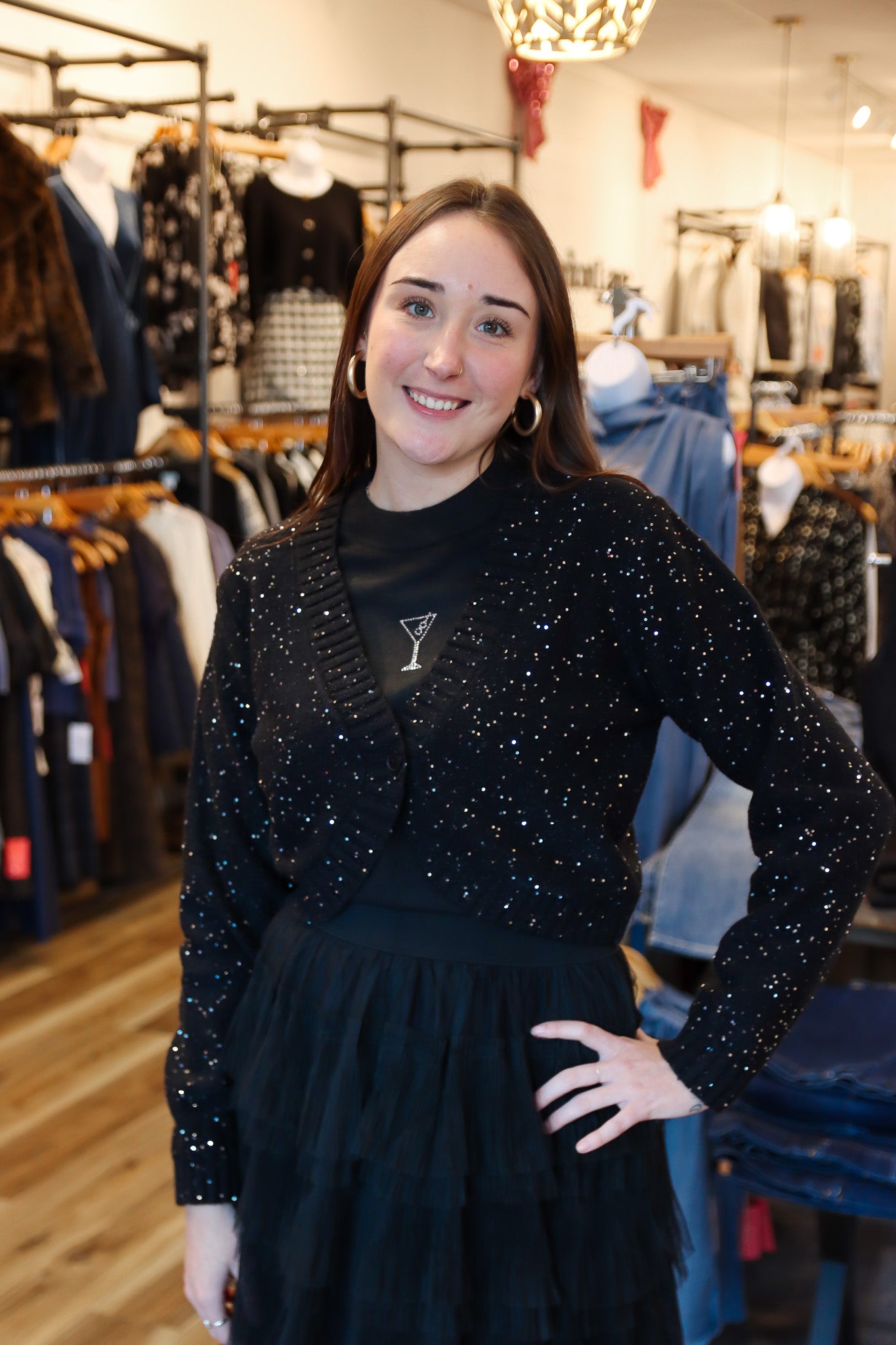 MARTINI SPARKLE SWEATER