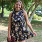 BY TOGETHER “SHAY” TIRED FLOW MINI DRESS