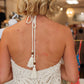 LUCY PARIS “NAMI” HALTER CROCHET DRESS