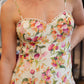 LIANNA FLORAL BUSTIER MAXI DRESS
