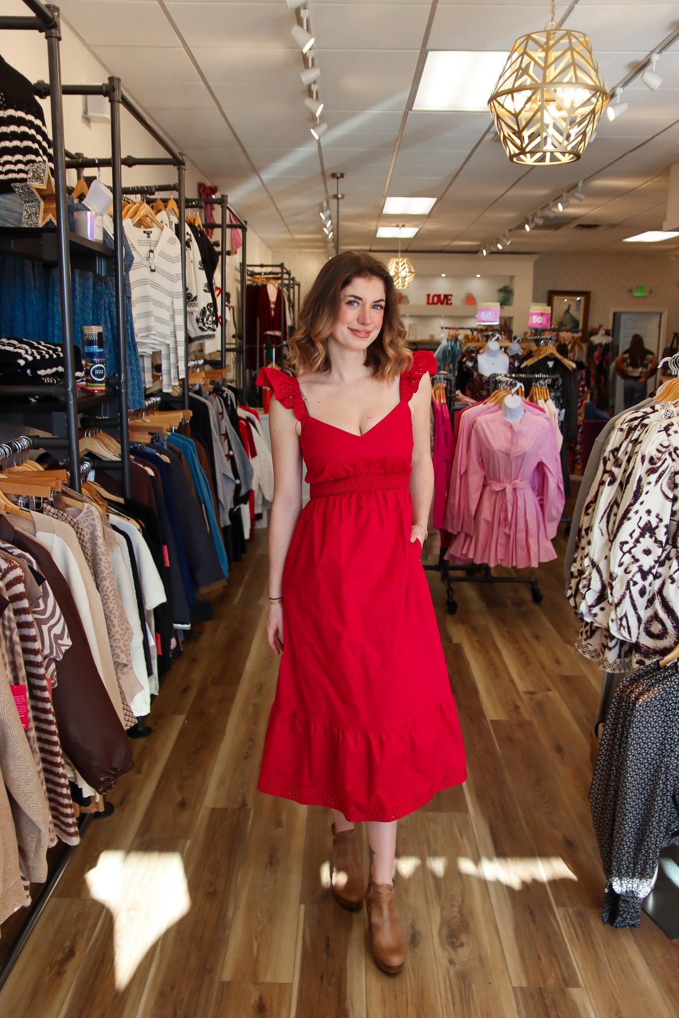 VINO KISS MIDI DRESS