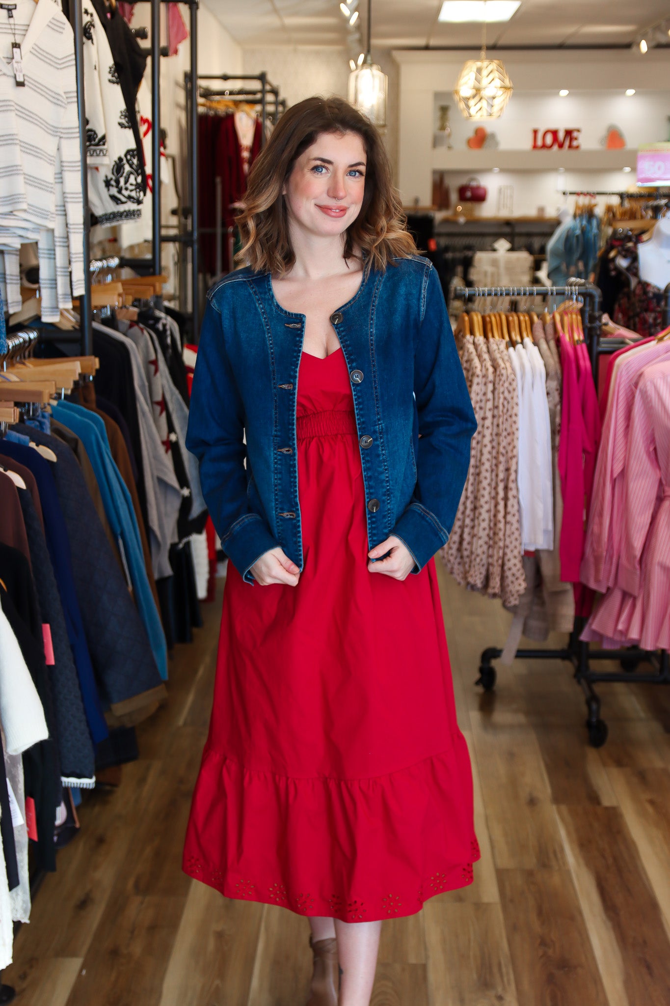 VINO KISS MIDI DRESS