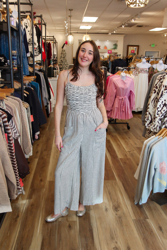 KARLEE STRIPE TANK JUMPER